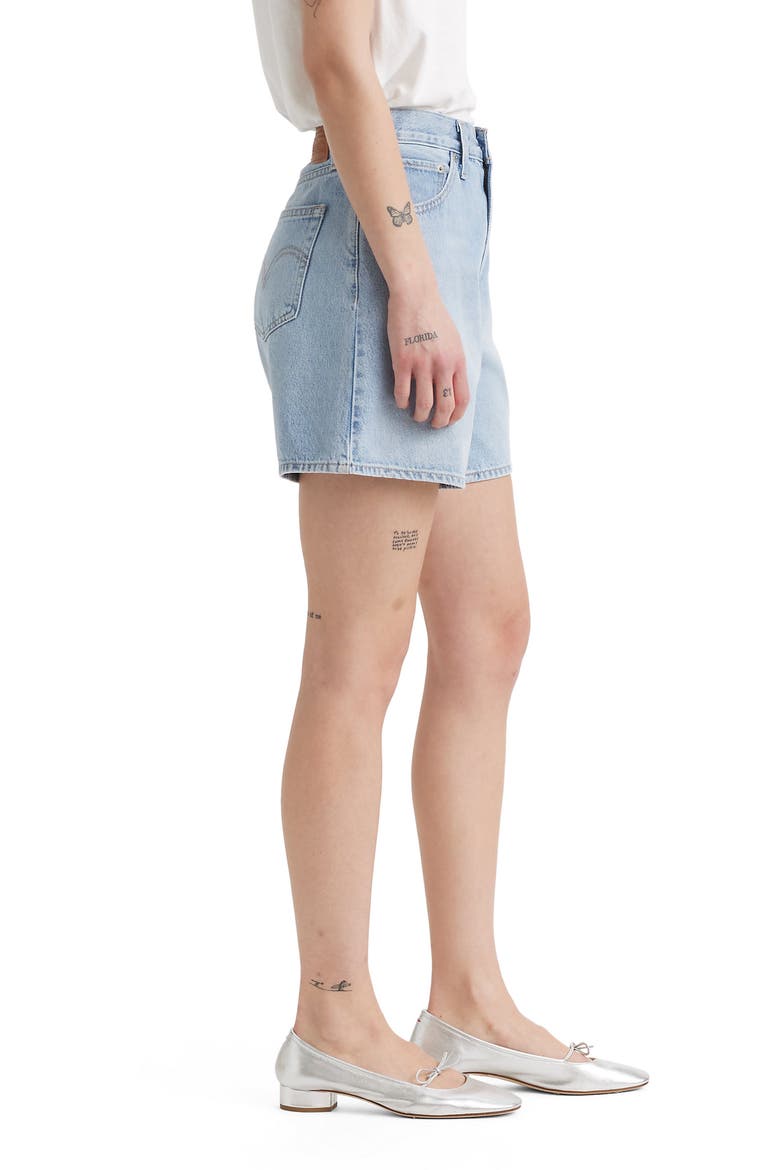 Baggy High Waist Denim Shorts, Alternate, color, FAR AND WIDE SHORT