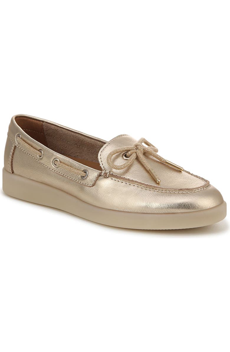 Naturalizer Keelboat Boat Shoe, Main, color, Soft Gold