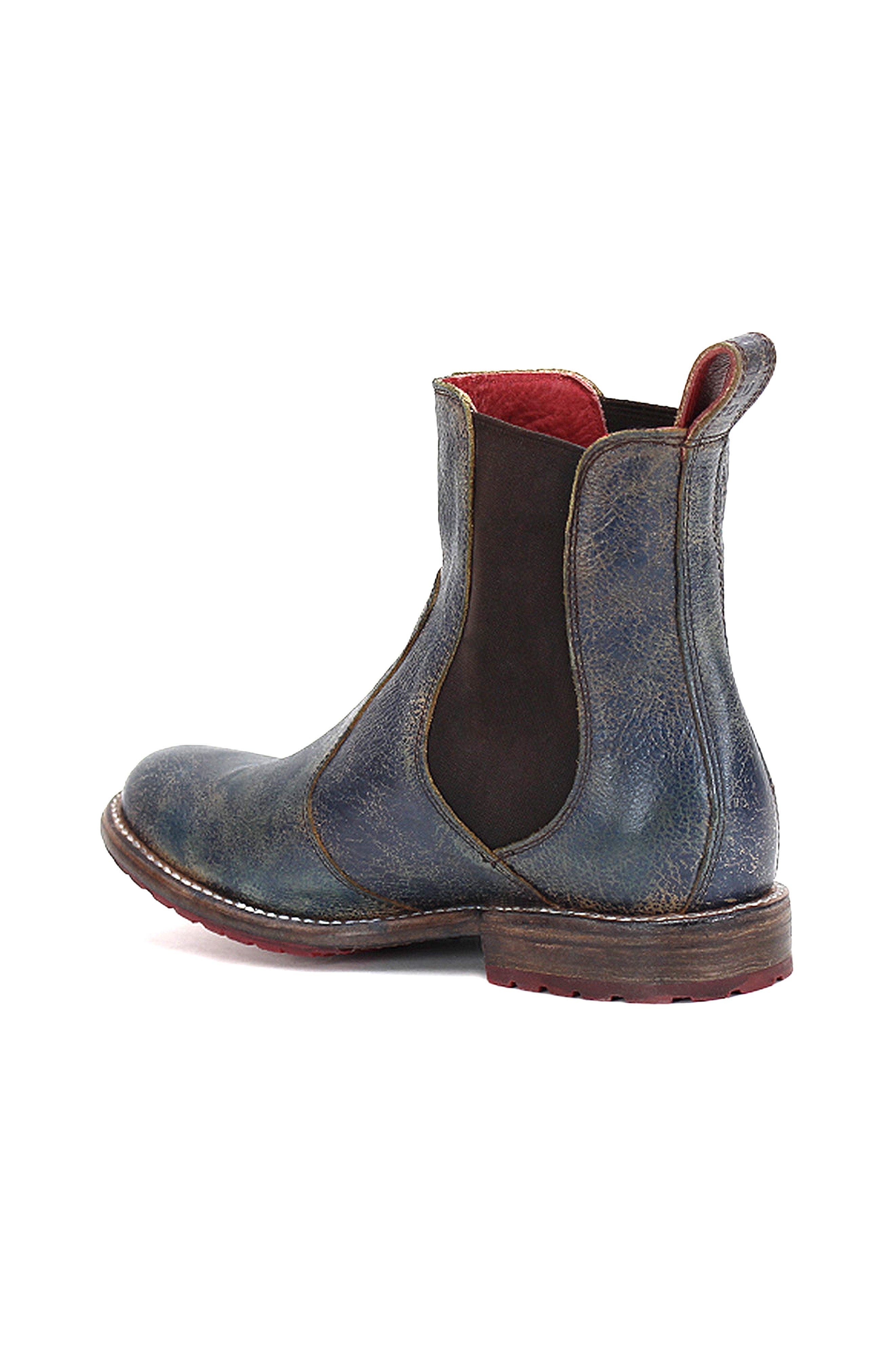 Bed Stu Nandi Chelsea Boot, Alternate, color, Cobalt Lux