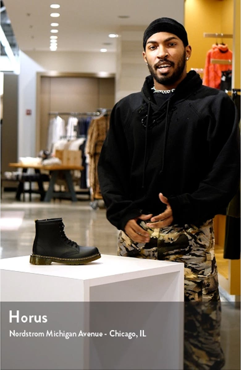 Kids' 1460 Softy T Leather Lace-Up Boot, sales video thumbnail