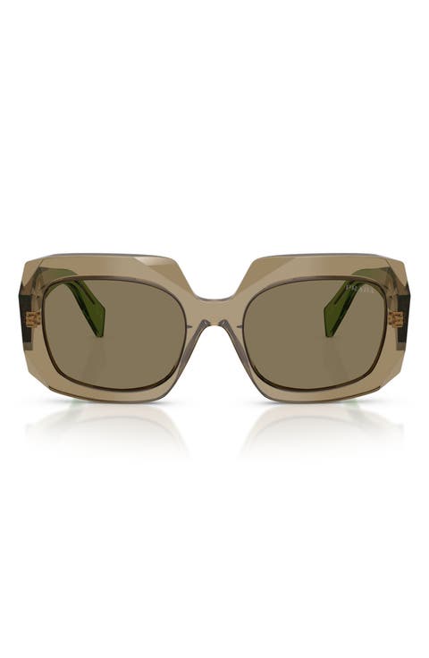 54mm Square Sunglasses