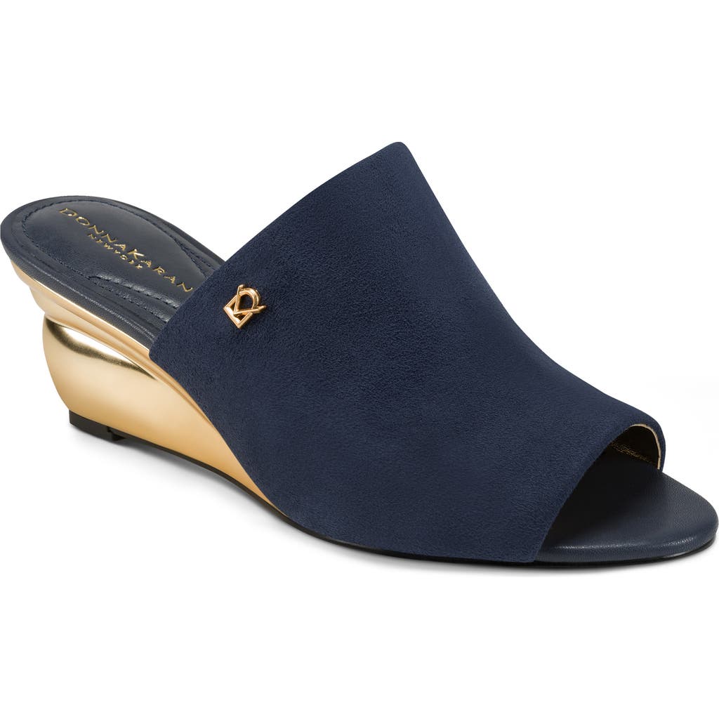 Donna Karan New York Donna Wedge Sandal In Animal Print