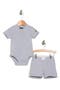 Kids' 2-Piece Bodysuit & Knit Shorts Set