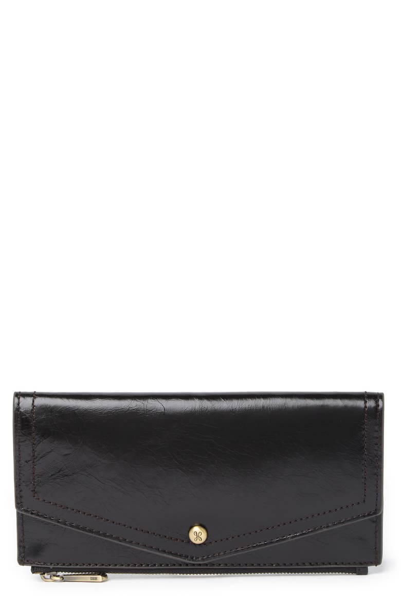 HOBO Esprit Leather Wallet, Main, color,