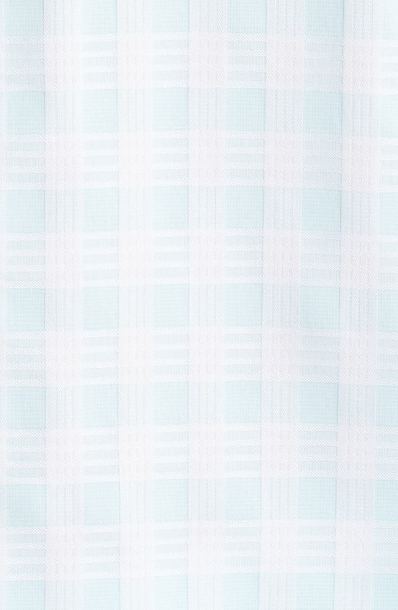 Tommy Bahama Sarasota Stretch Check IslandZone<sup>®</sup> Button-Up Shirt, Alternate, color, Aqua Mist