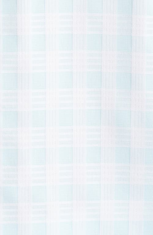 Tommy Bahama Sarasota Stretch Check Islandzone® Button-up Shirt In Aqua Mist