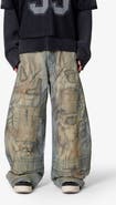 mnml Stitched Barrel Jeans