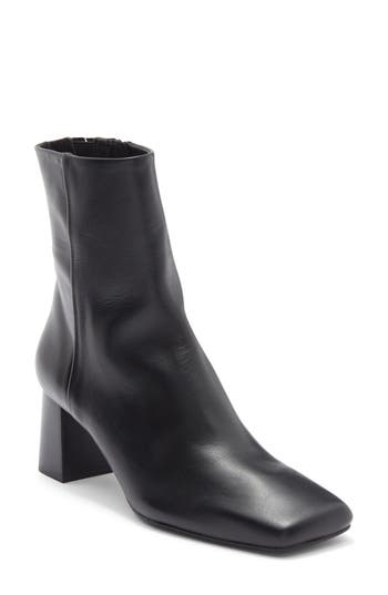 & Other Stories Odette Square Toe Boot In Black