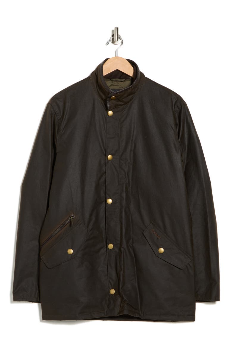 Prestbury Waxed Cotton Jacket, Alternate, color, ARCHIVE OLIVE