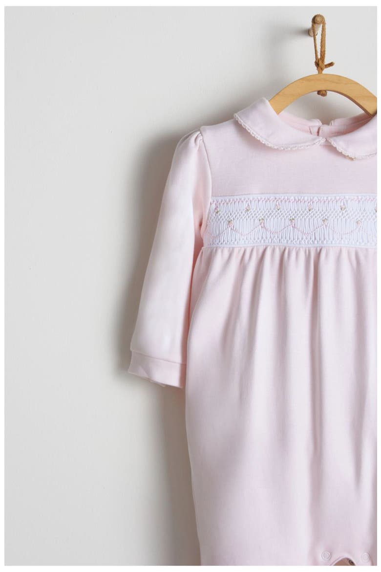Premium Peruvian Pima CottonSmock Playsuit for Infant, Alternate, color, Pink