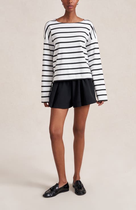 Long Sleeve Breton Tee