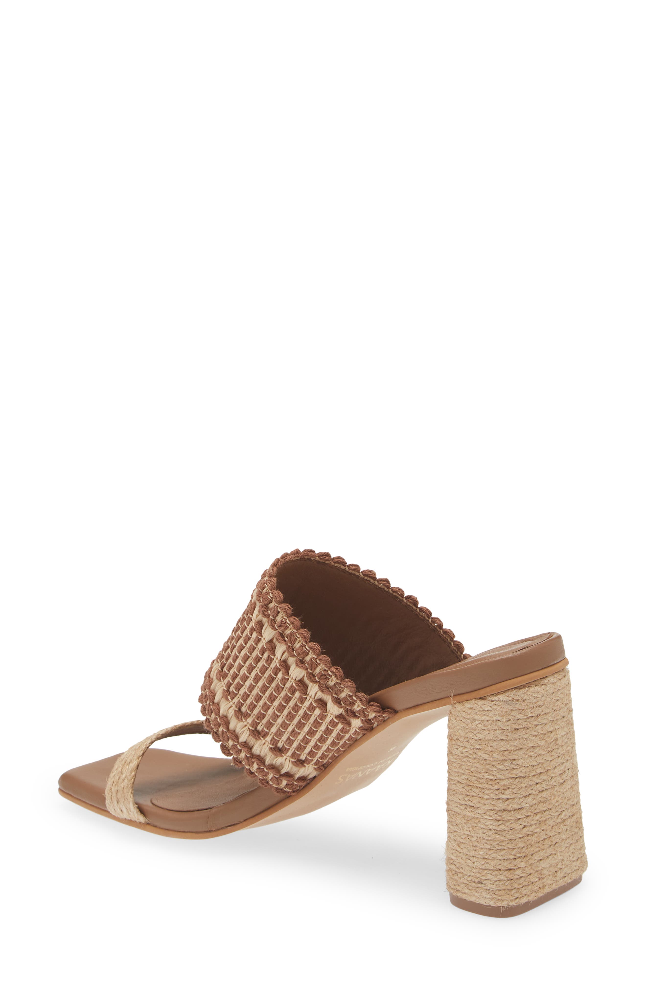 Kaanas Ramie Slide Sandal, Alternate, color, 