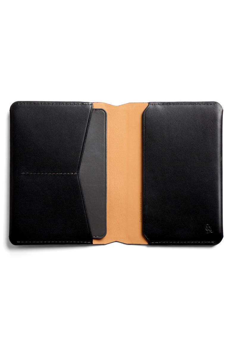 RFID Passport Cover Travel Wallet, Alternate, color, BLACK