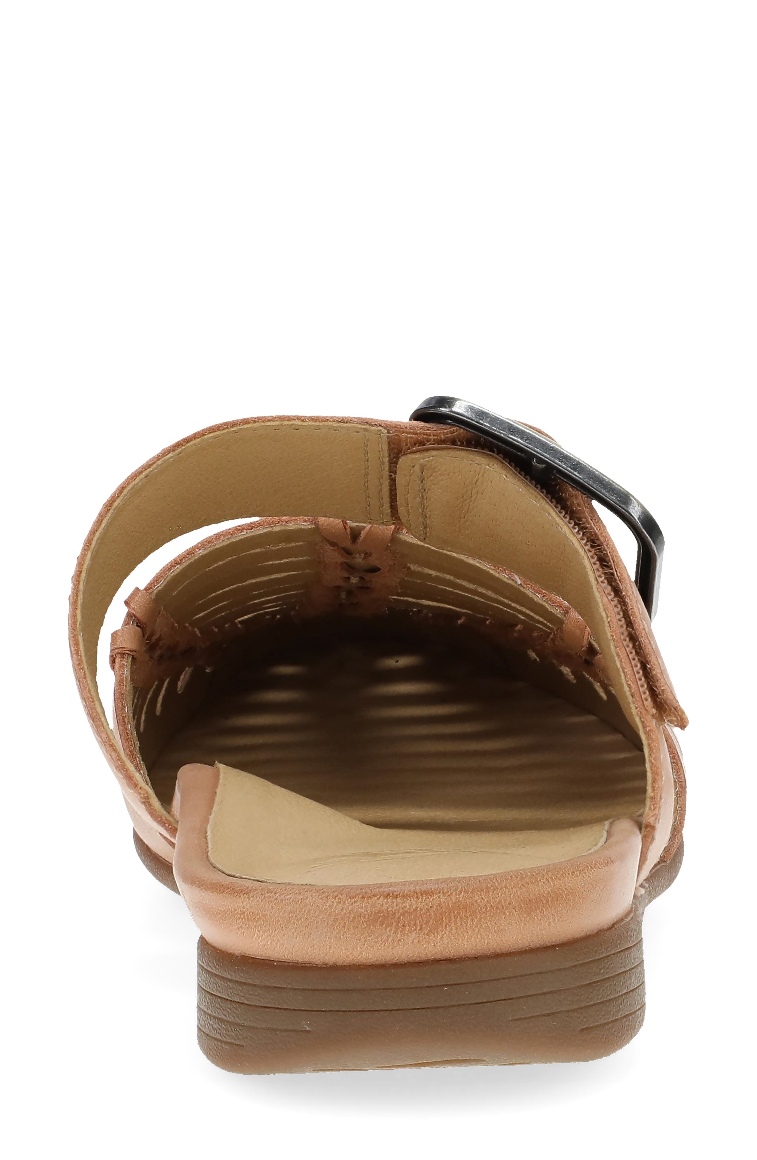 Leilani Pointed Toe Mule, Alternate, color, LIGHT TAN BURNISHED NAPPA