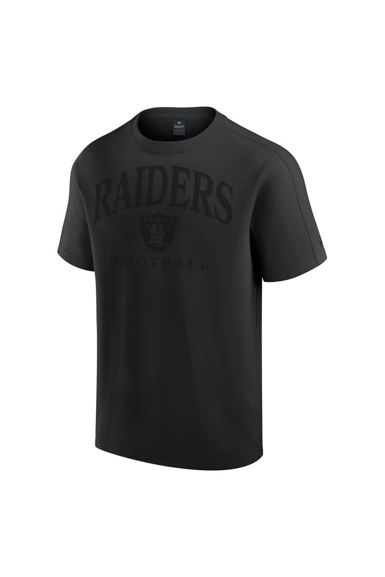 Unisex Fanatics Black Las Vegas Raiders Elements Flex Tri-Blend T-Shirt, Alternate, color, Black