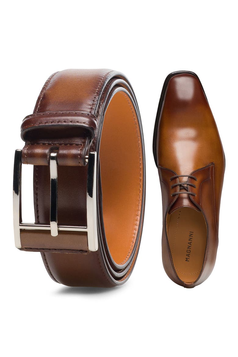 Velaz Leather Belt, Alternate, color, TABACO