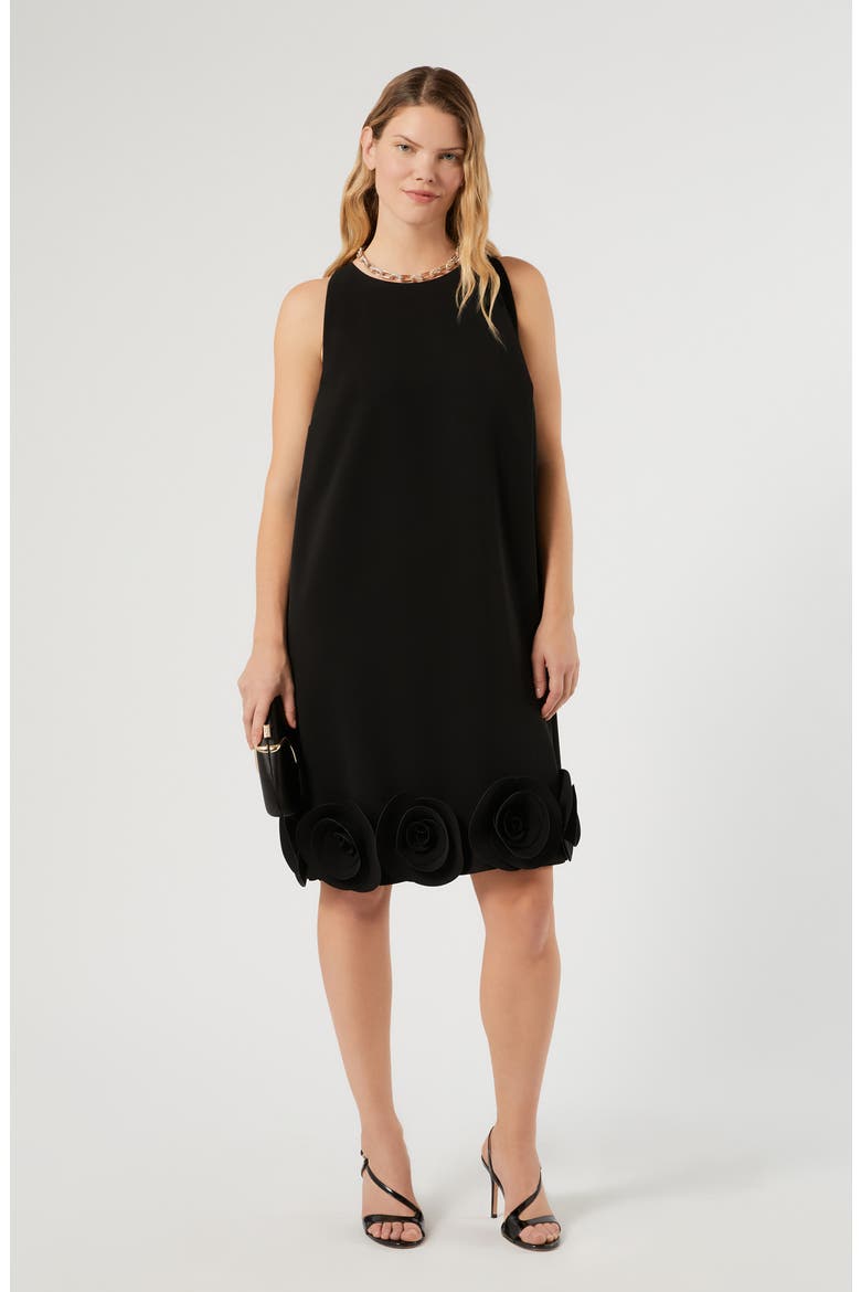Sleeveless Minidress, Alternate, color, BLACK