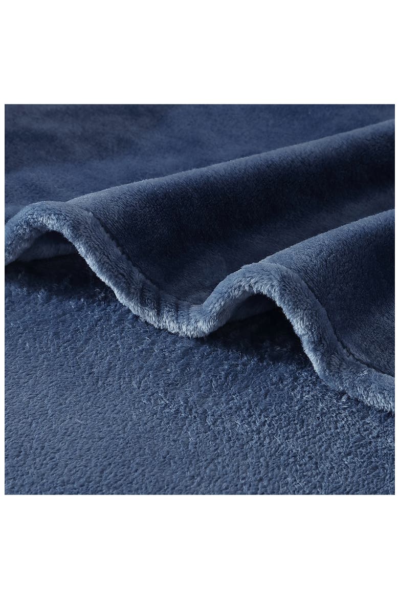 Ultrasoft Plush Blanket, Alternate, color, BLUE SEA