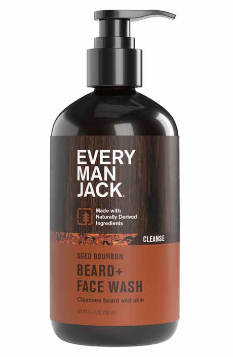EVERY MAN JACK Beard + Face Wash Aged Bourbon