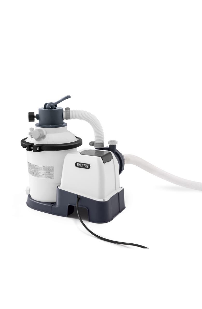 Intex Krystal Clean Sand Filter Pump 925 Gph, Main, color, Multicolored