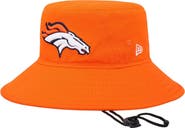 New Era Men's New Era Orange Denver Broncos Main Bucket Hat