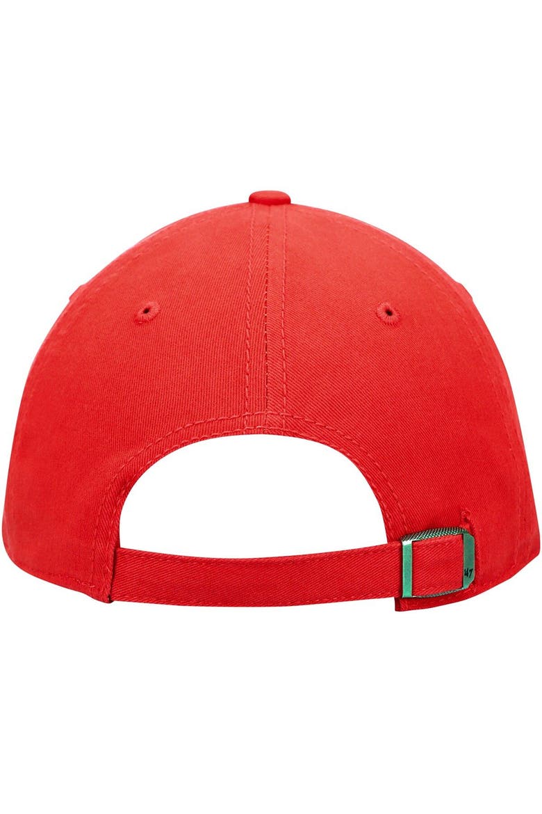 Women's '47 Red New York Giants Miata Clean Up Secondary Adjustable Hat, Alternate, color, Red