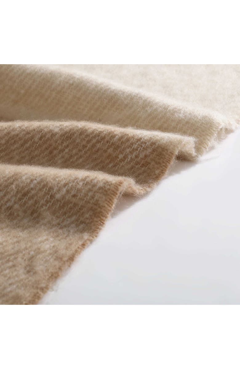 Calvin Klein Home Ombré Throw Blanket, Alternate, color, 