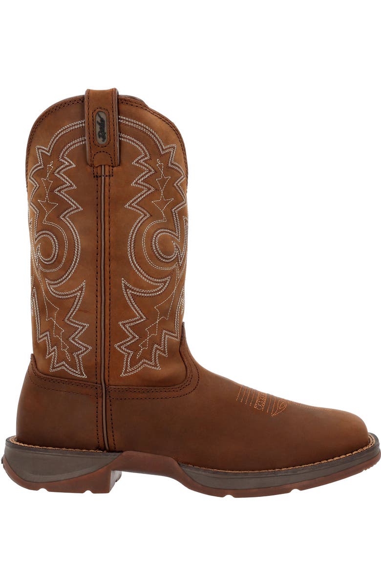 DURANGO Pull On Western Boot, Main, color, Brown
