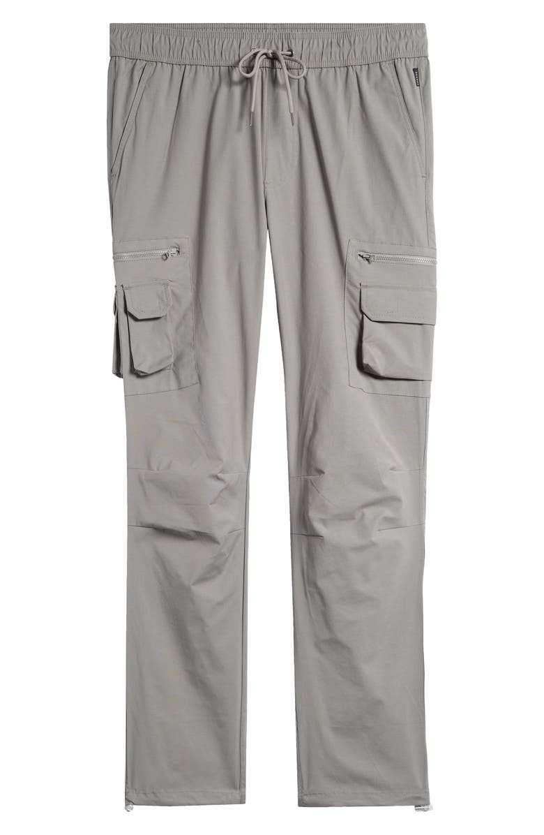 PacSun William Slim Cotton Cargo Pants, Alternate, color, 
