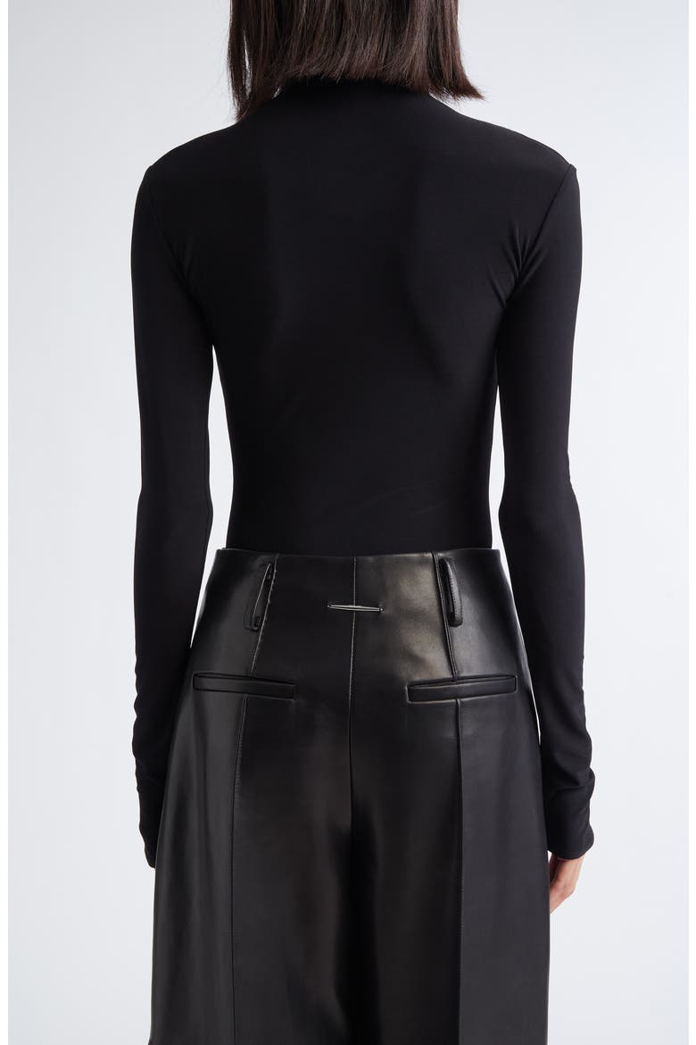 Claw Long Sleeve Jersey Top, Alternate, color, BLACK