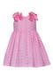 Kids' Eyelet Bow Shoulder Dress