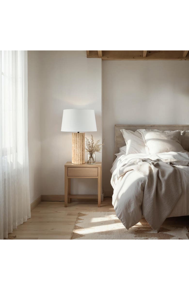 Renwil Milena Travertine Table Lamp, Alternate, color, 