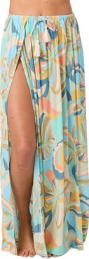 O'Neill Brooke Print Cover-Up Skirt