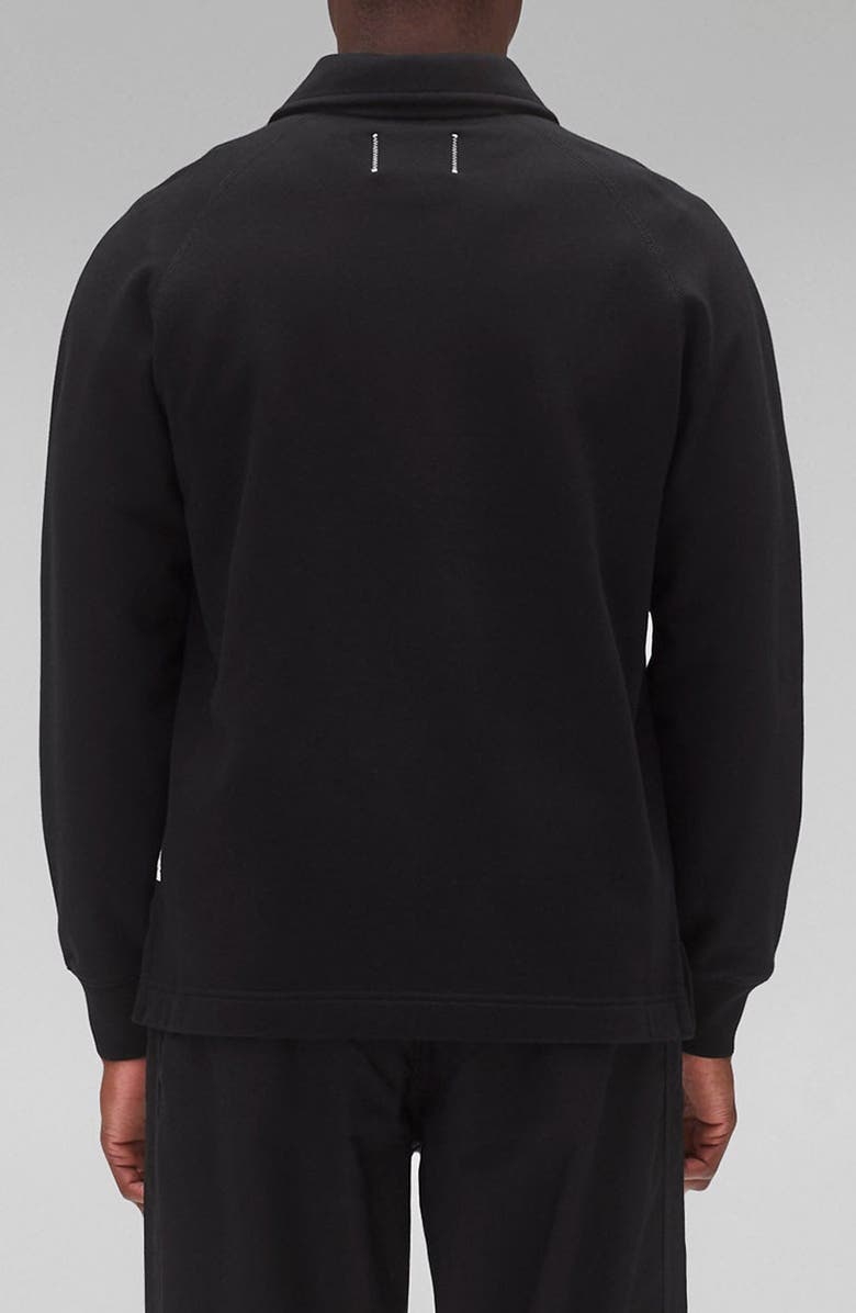 Reigning Champ Midweight Terry Rugby Sweatshirt, Alternate, color, 