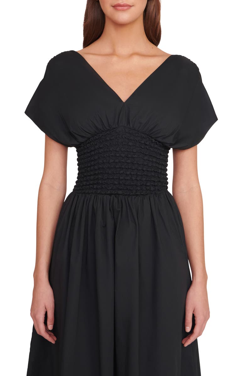 STAUD Jackson Fit & Flare Dress, Alternate, color,