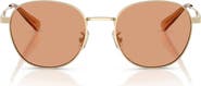 COACH 51mm Round Sunglasses