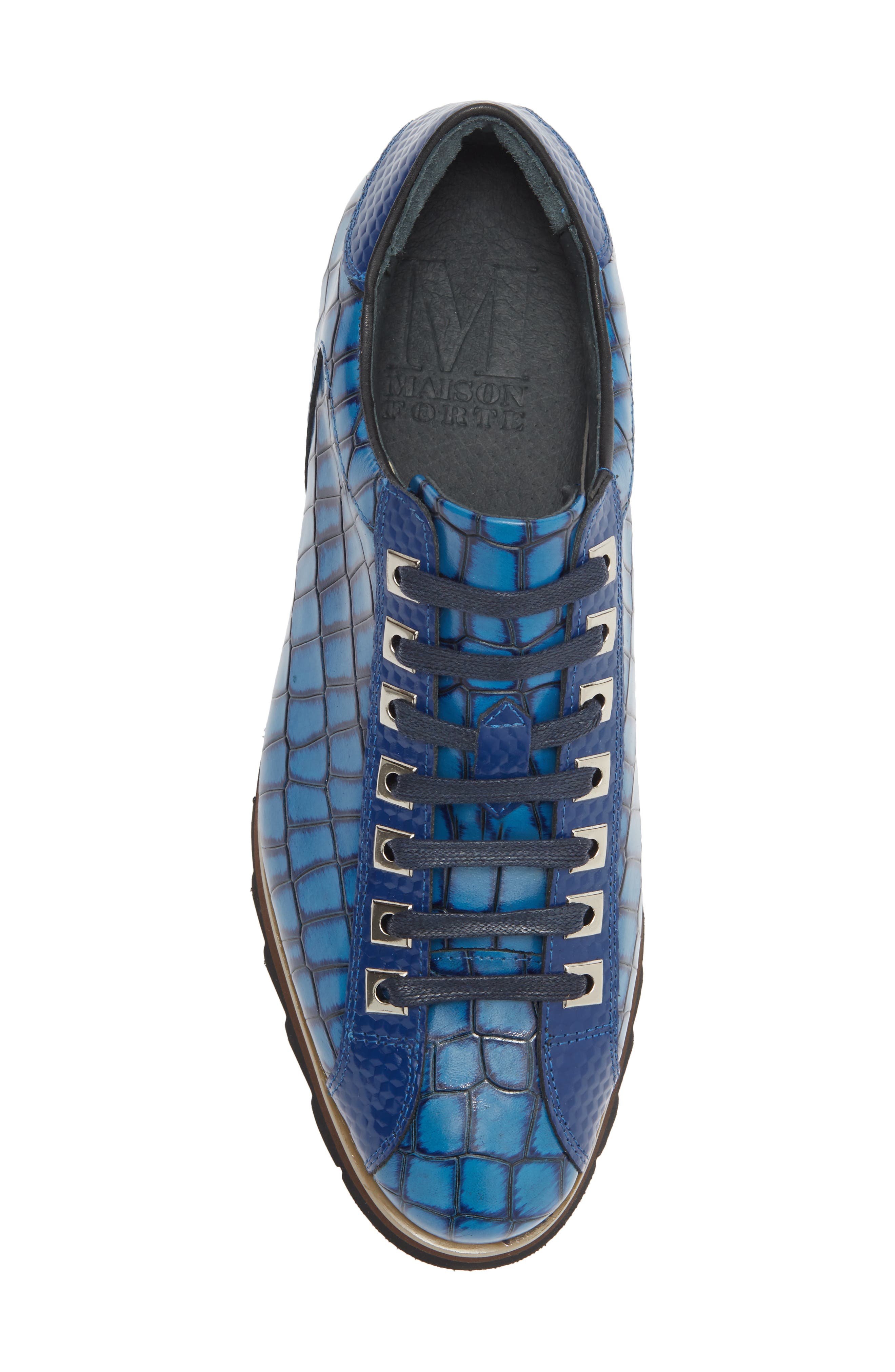 Maison Forte Memphis Sneaker, Alternate, color, Blue