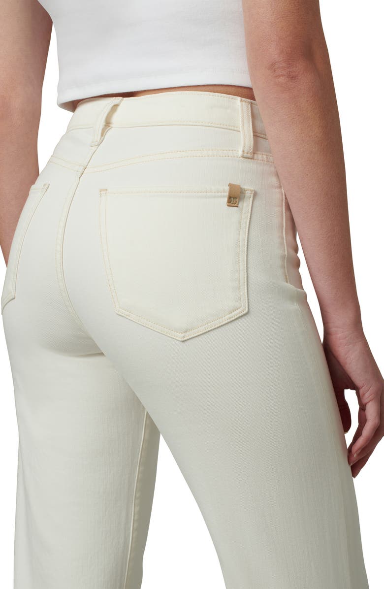 Joe's The Blake High Waist Crop Wide Leg Jeans, Alternate, color, Milk