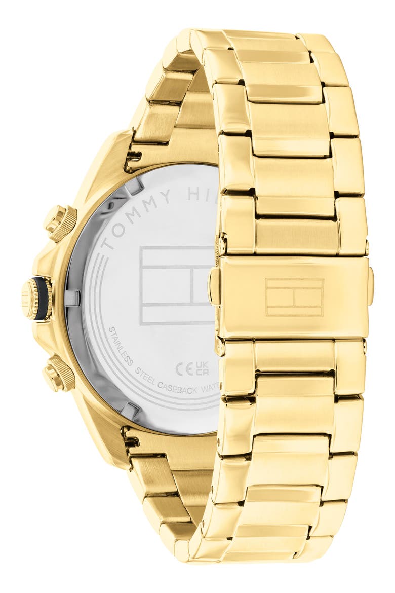 Lars Multi-Function Bracelet Watch, 46mm, Alternate, color, GOLD