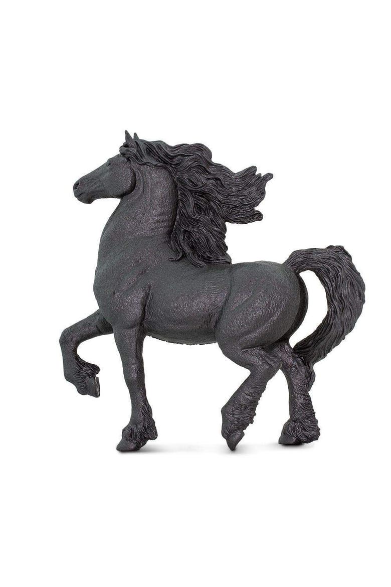 Friesian Mare Horse Toy, Alternate, color, None