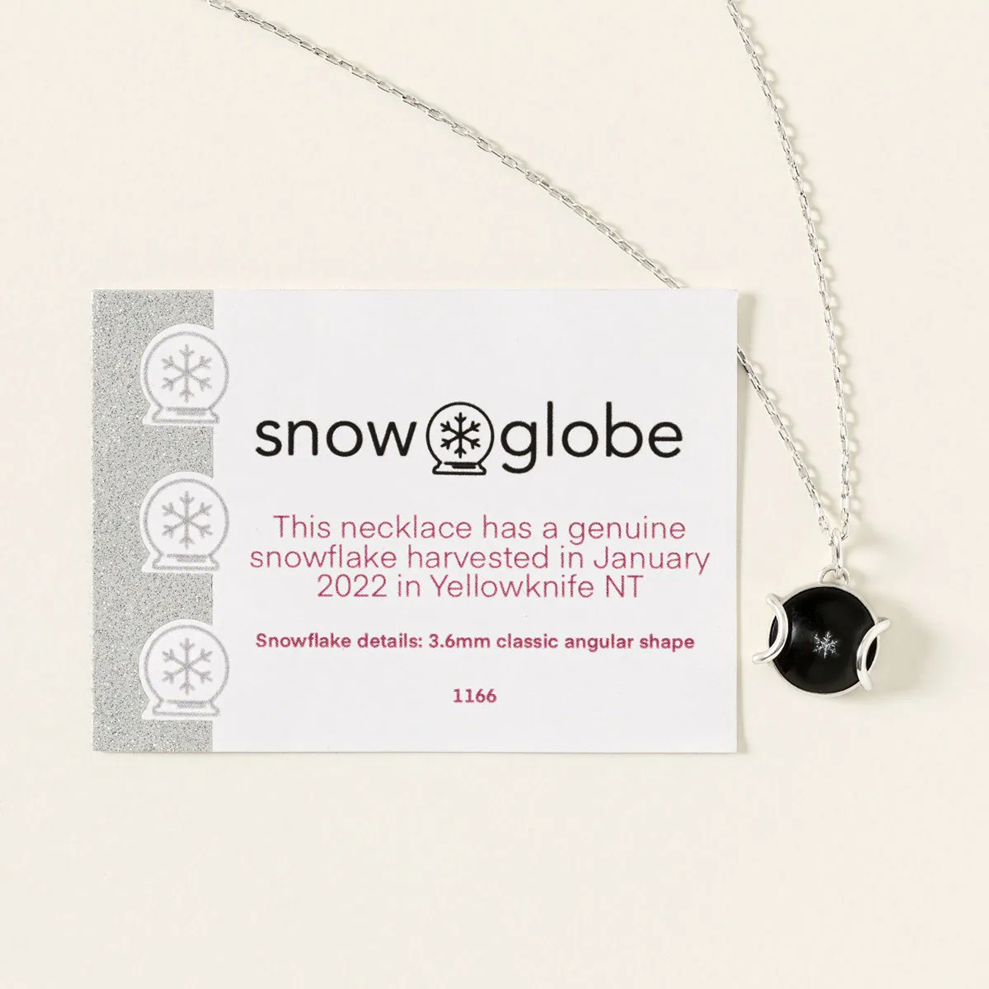 Uncommon Goods Real Snowflake Forever Necklace by Snowglobe Jewelry ...