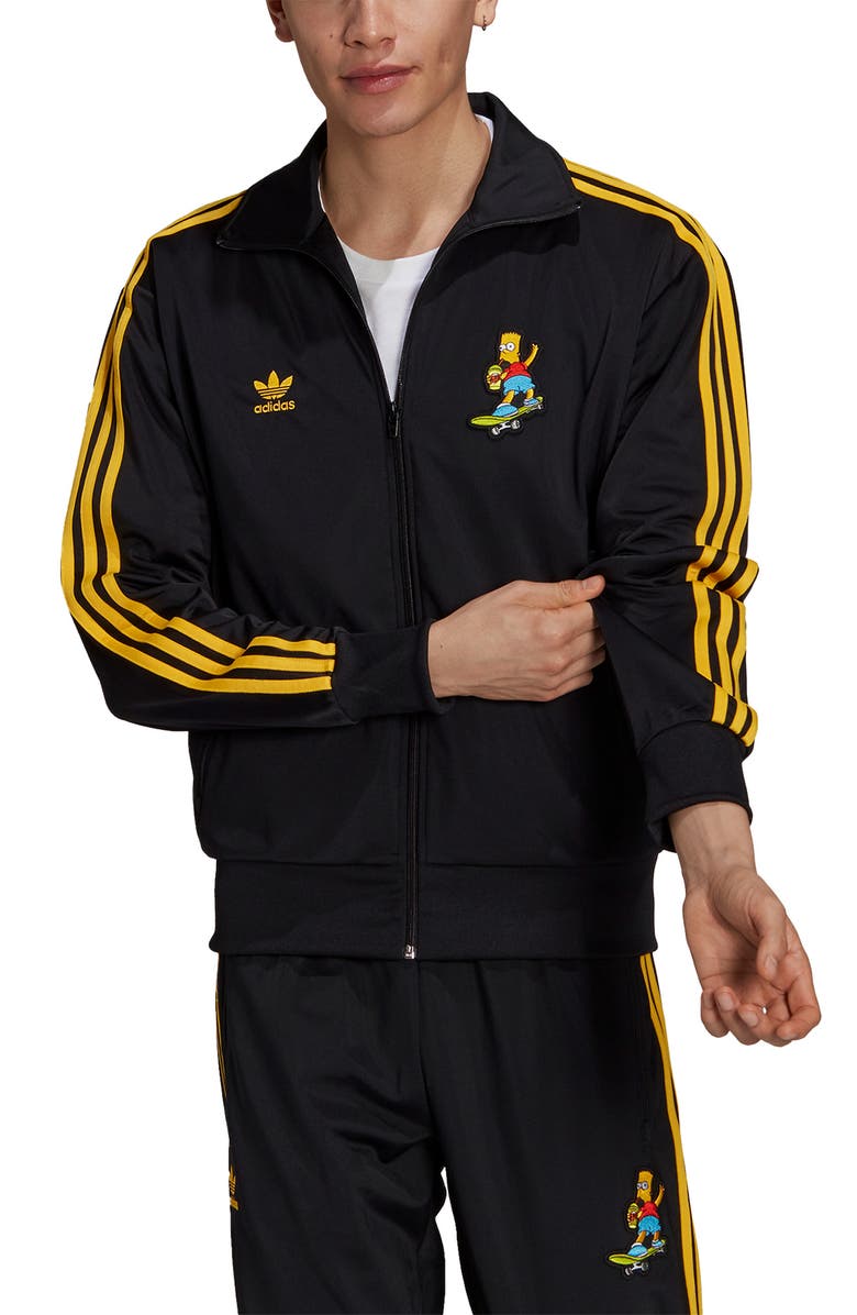 adidas x The Simpsons Firebird Track Jacket, Main, color, 