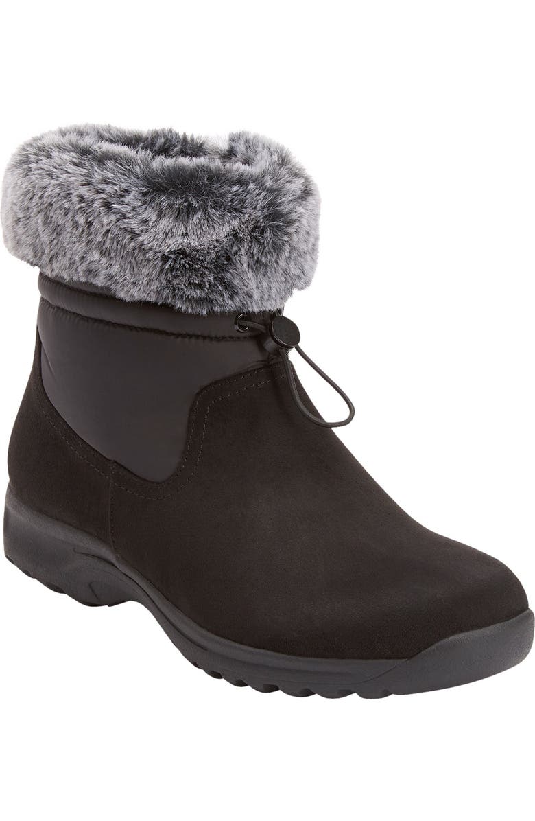 Comfortview The Emeline Weather Boot, Main, color, Black
