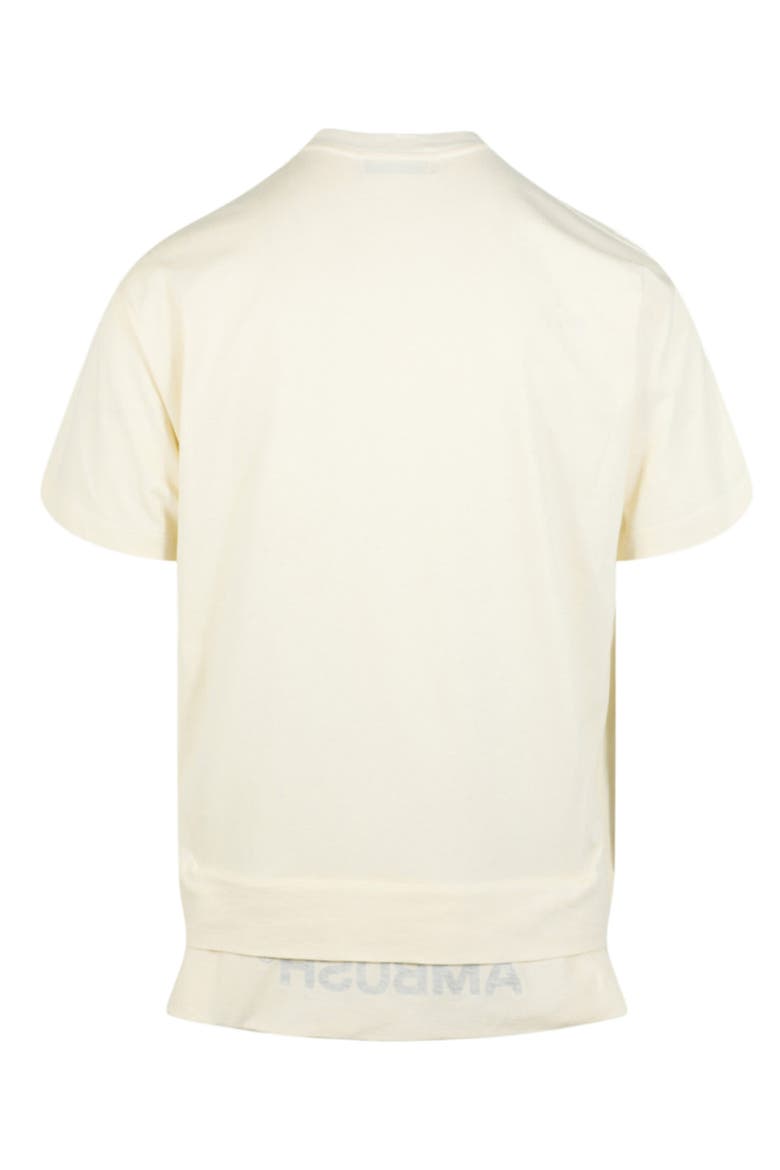 Waist Pocket Cotton T-Shirt, Alternate, color, IVORY