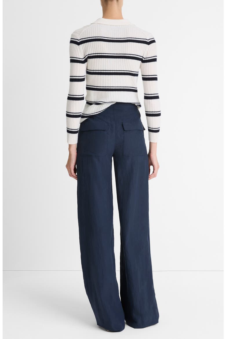 Drawstring Utility Pants, Alternate, color, COASTAL BLUE