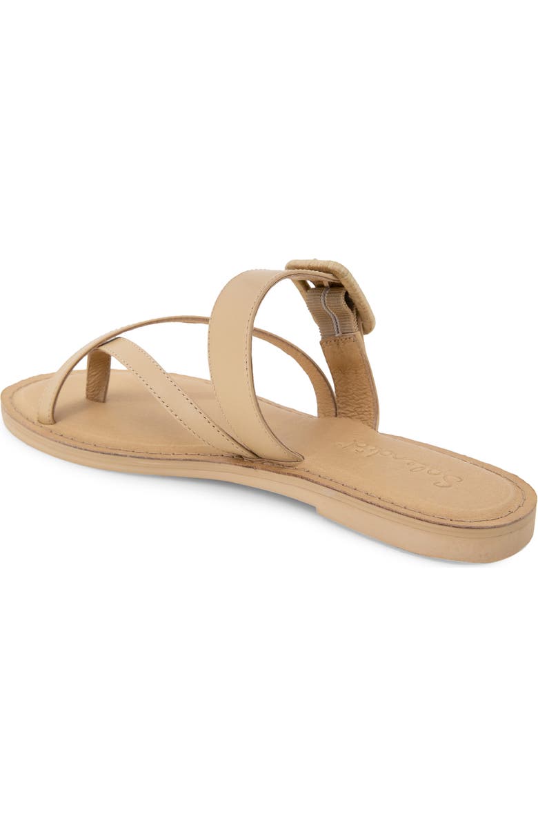 Splendid Sutton Toe Loop Sandal, Alternate, color, Light Almond
