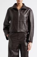 NOUR HAMMOUR Etienne Everyday Leather Jacket