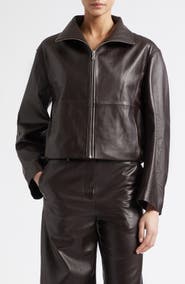 NOUR HAMMOUR Etienne Everyday Leather Jacket