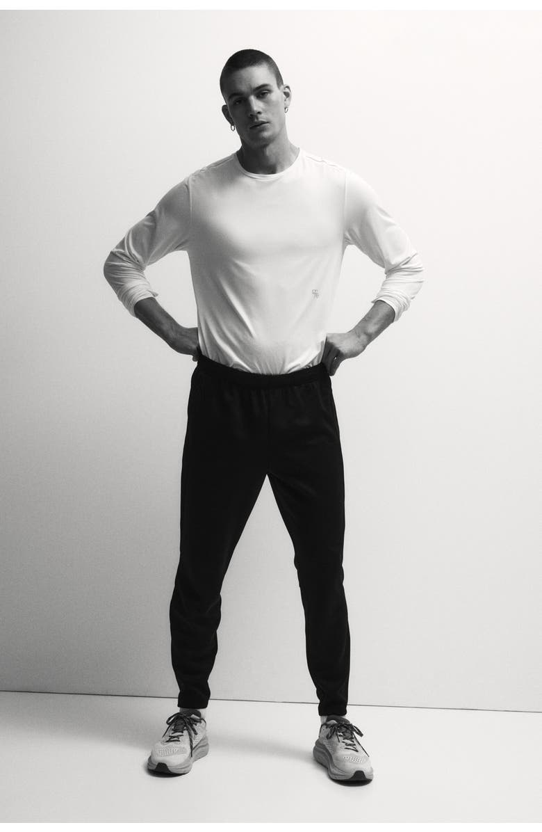 H&M Football Trousers With Drymove, Alternate, color, Black