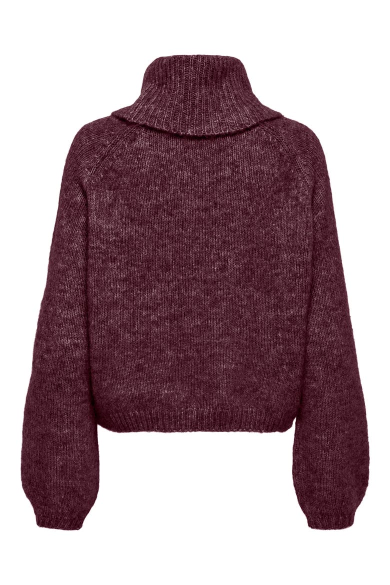 Gila Life Turtleneck Sweater, Alternate, color, WINETASTING DETAIL M